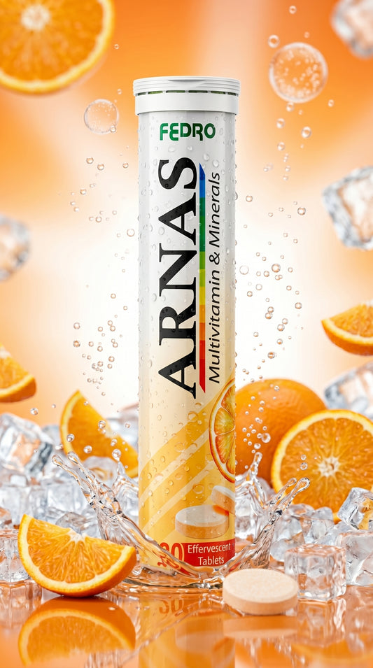 ARNAS Multivitamin & Minerals Effervescent Tablets