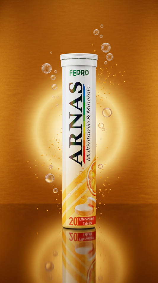 ARNAS Multivitamin & Minerals Effervescent Tablets